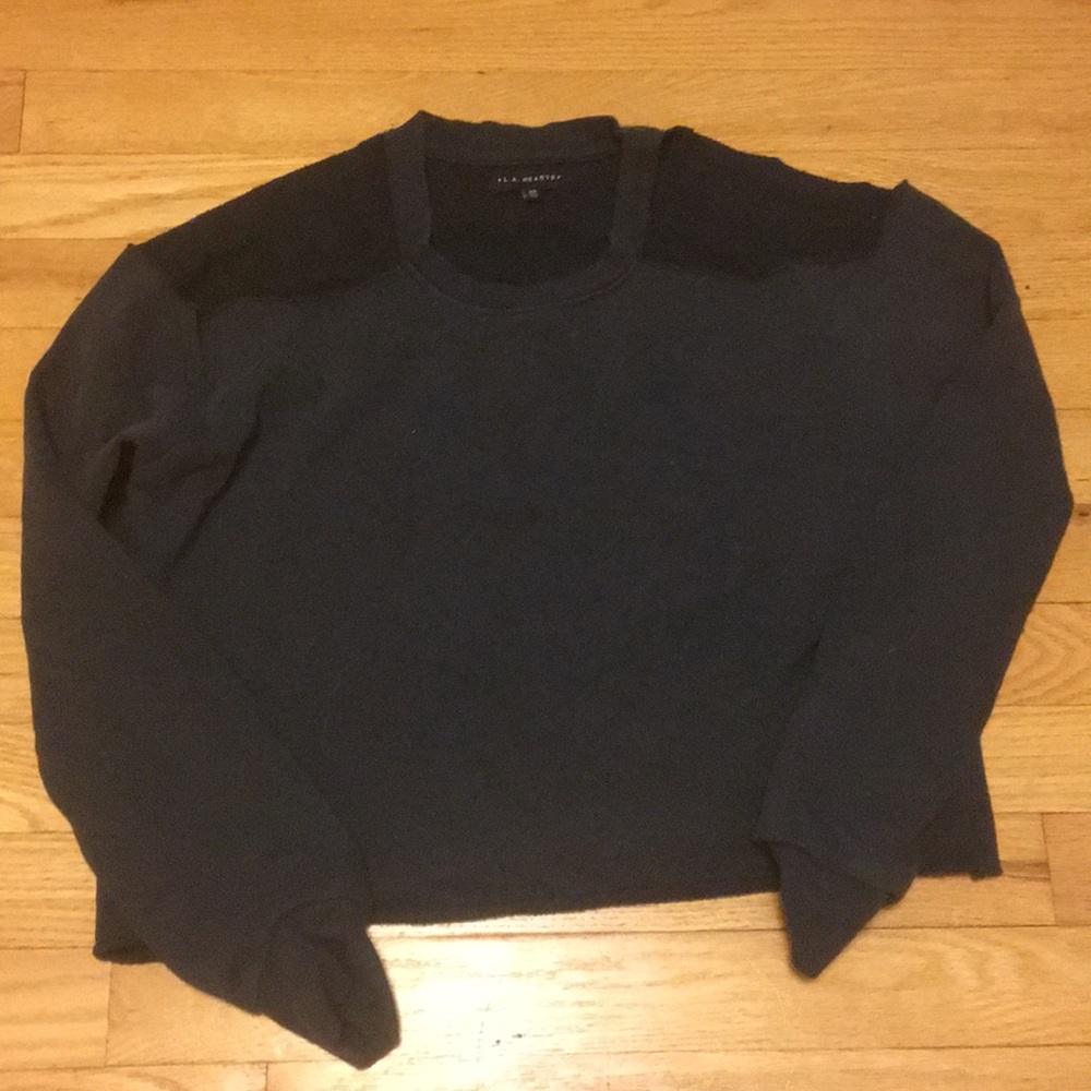 PacSun Cold Shoulder cropped sweater